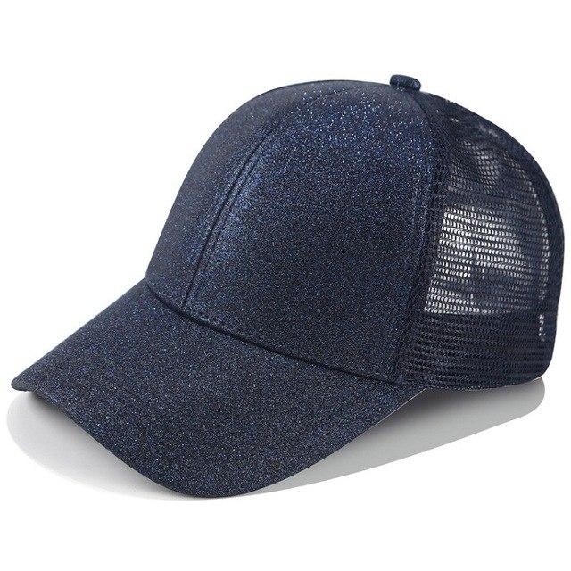 High Ponytail Baseball Cap For Women Outdoor Sun Protection-MODAUTLET