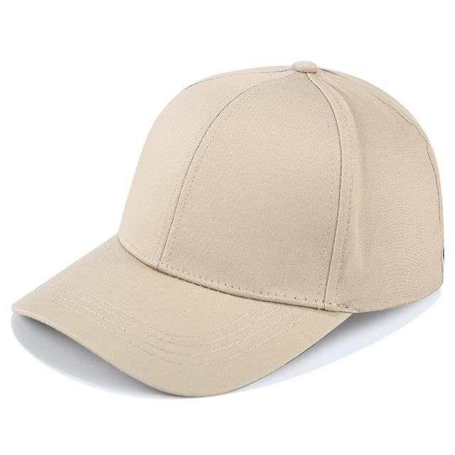 High Ponytail Baseball Cap For Women Outdoor Sun Protection
