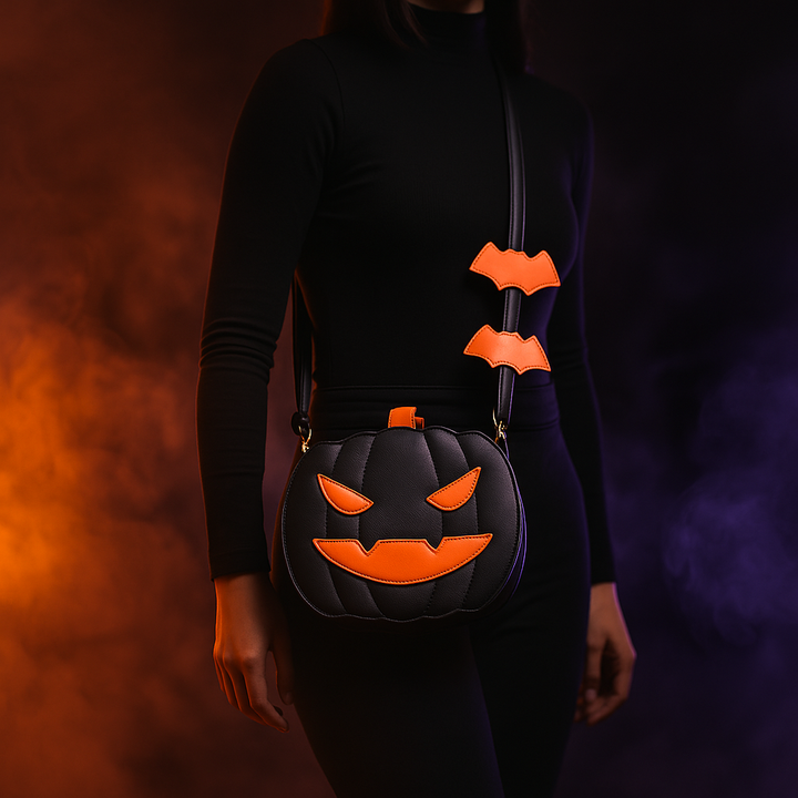 Haunted Pumpkin Crossover Bag-MODAUTLET