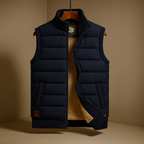 Stylish Quebec Puffer Vest for Ultimate Warmth Navy