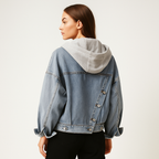 Rebel Urban Adventure Hooded Jacket - Weather-Resistant, Stylish Design for Fearless Explorers - MODAUTLET