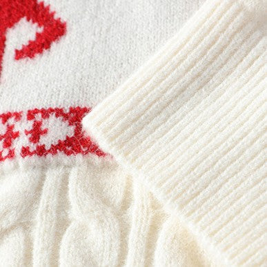 Festive Reindeer Christmas Sweater