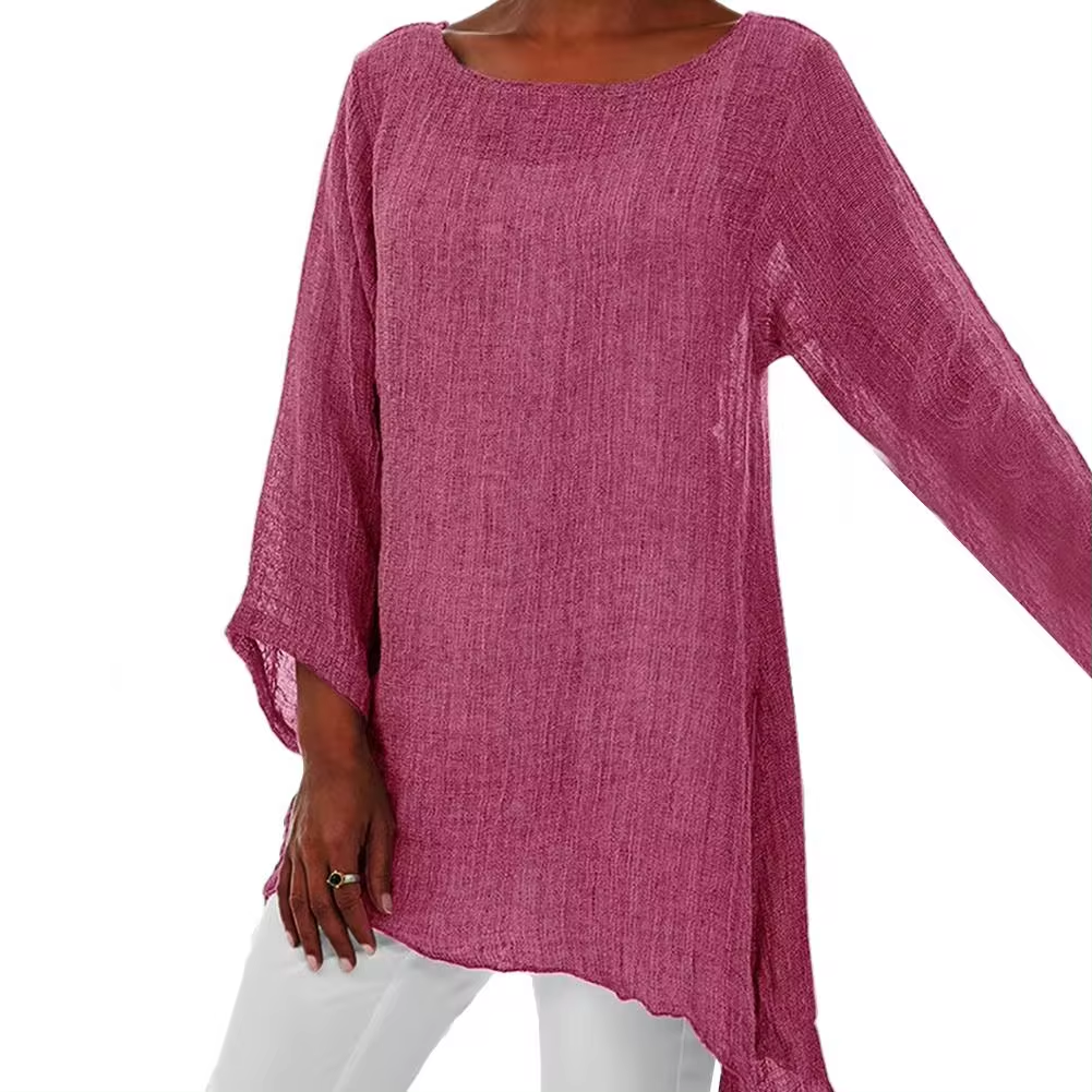 Women's Breezy Long Sleeve Top Pink