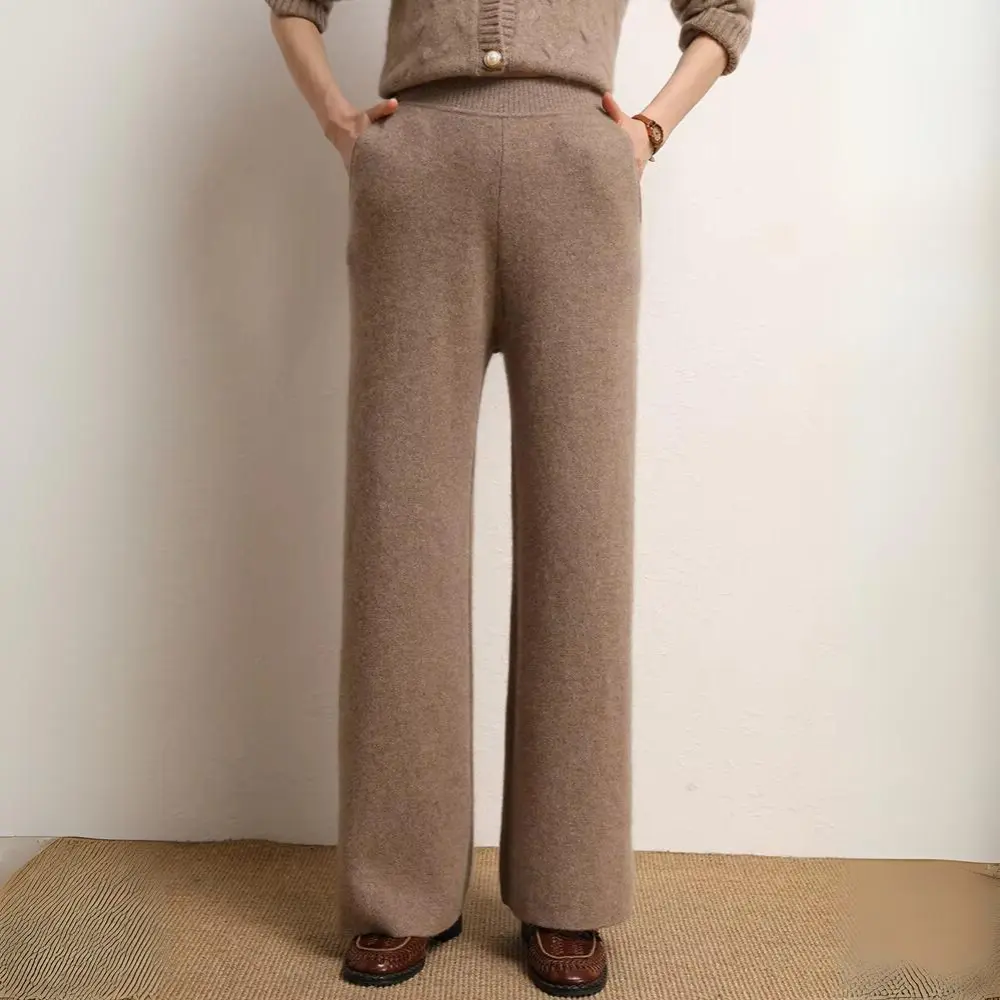 Cozy Knitted Pants for Ultimate Comfort Camel