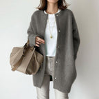 Chic Stylish Cardigan for Effortless Fashion Gray S