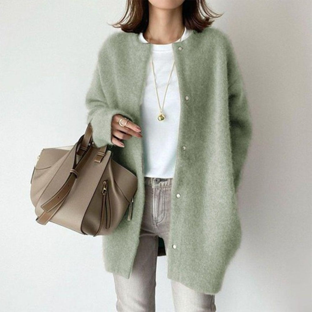 Chic Stylish Cardigan for Effortless Fashion Green S