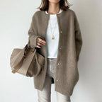 Chic Stylish Cardigan for Effortless Fashion Coffee S