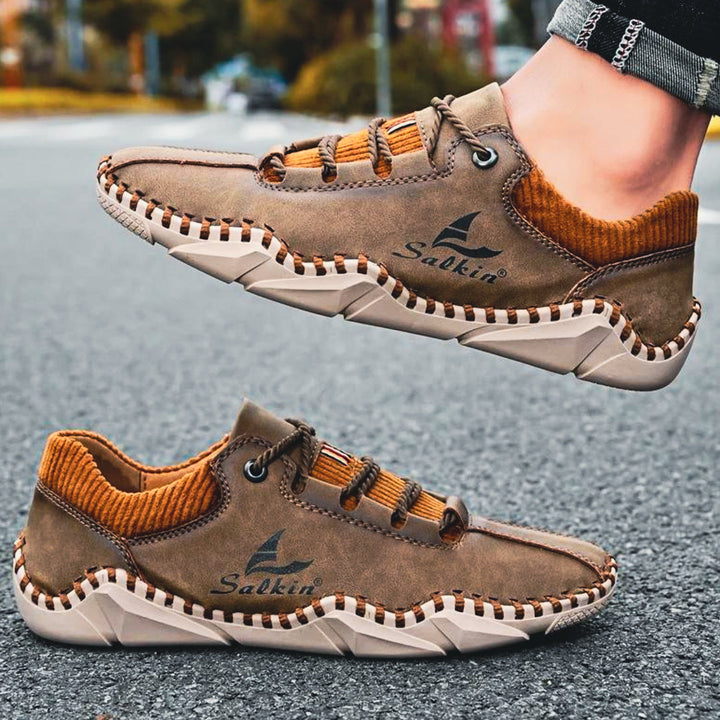 Men's Genuine Italian Leather Shoes-MODAUTLET