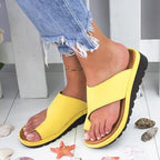 Women's Shock-Absorbing Summer Breeze Sandals Yellow