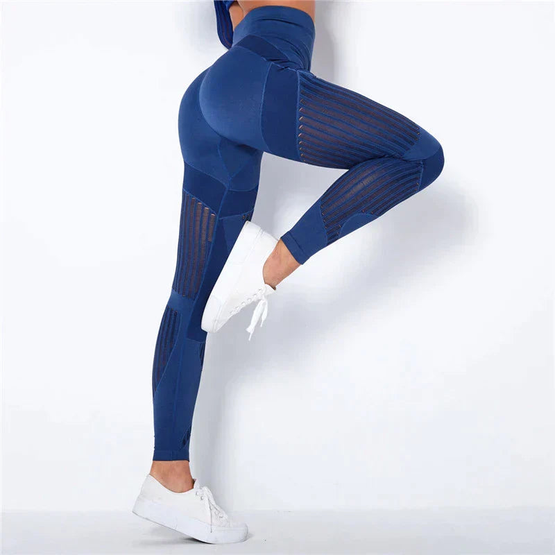 ShapeFit Anti-Cellulite Compression Leggings Royal blue