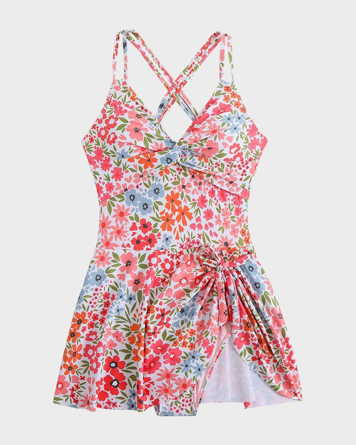 Women's Flattering Swim Dress Swimsuit-MODAUTLET
