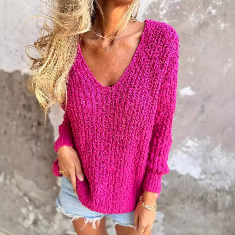 Women's Trendy Loose Fit Sweater