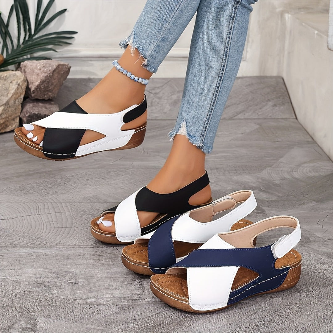 Women's Supportive Open Toe Comfort Sandals-MODAUTLET
