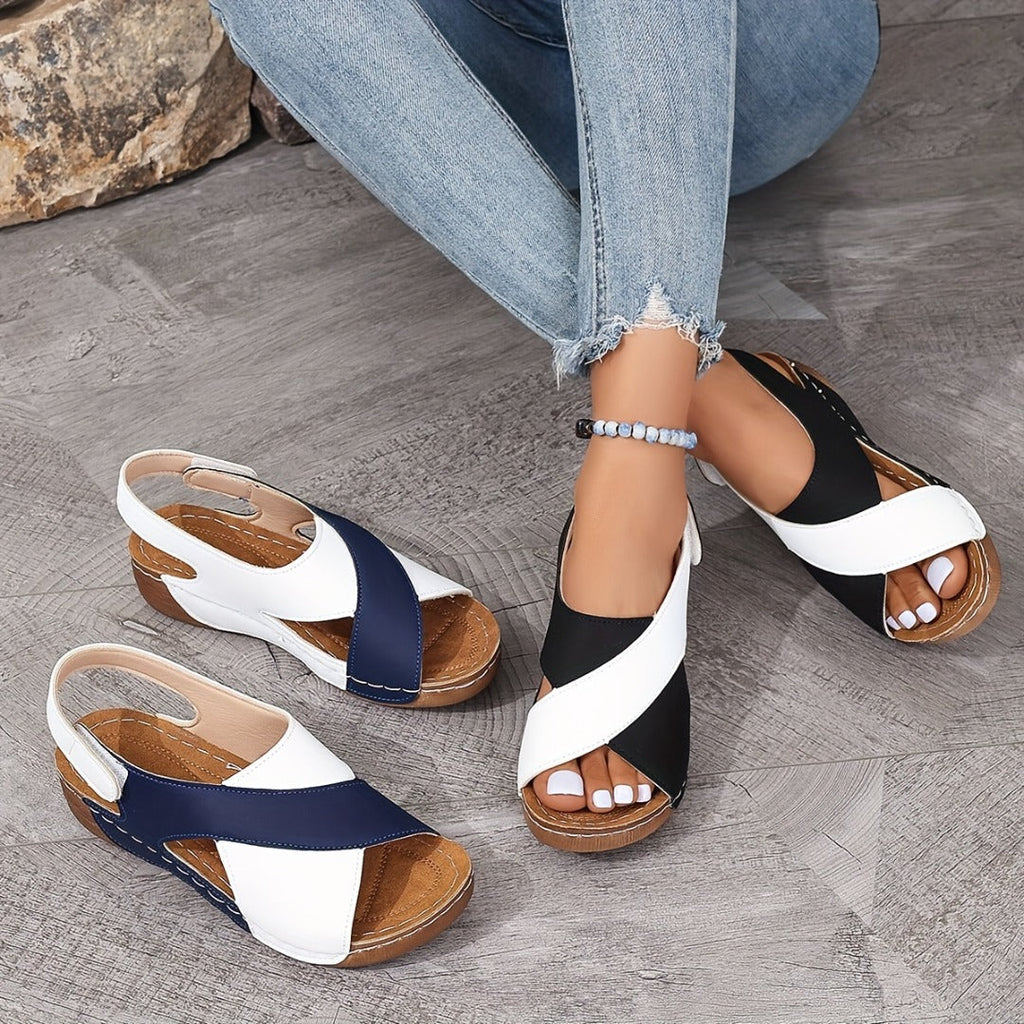 Women's Supportive Open Toe Comfort Sandals