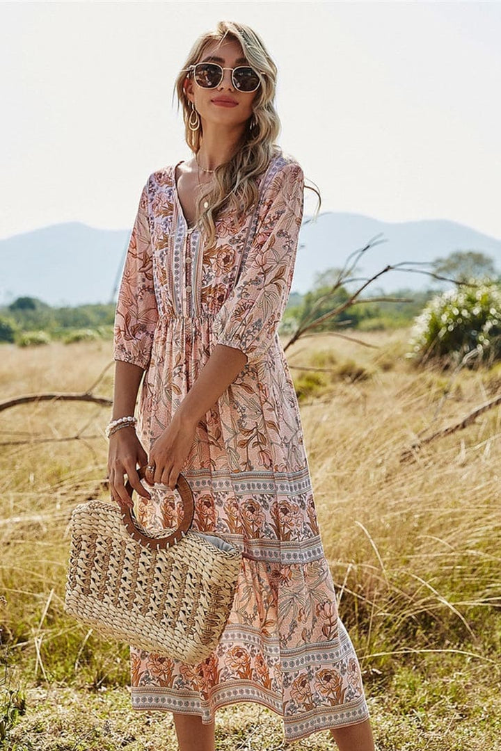 Women's Maxi Dress for Spring-MODAUTLET
