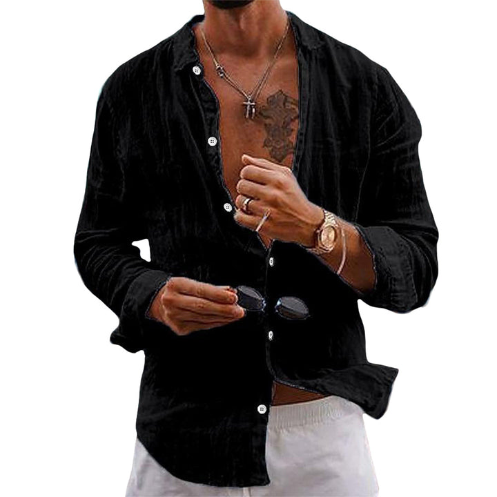 Anderson Classic Linen Shirt-MODAUTLET