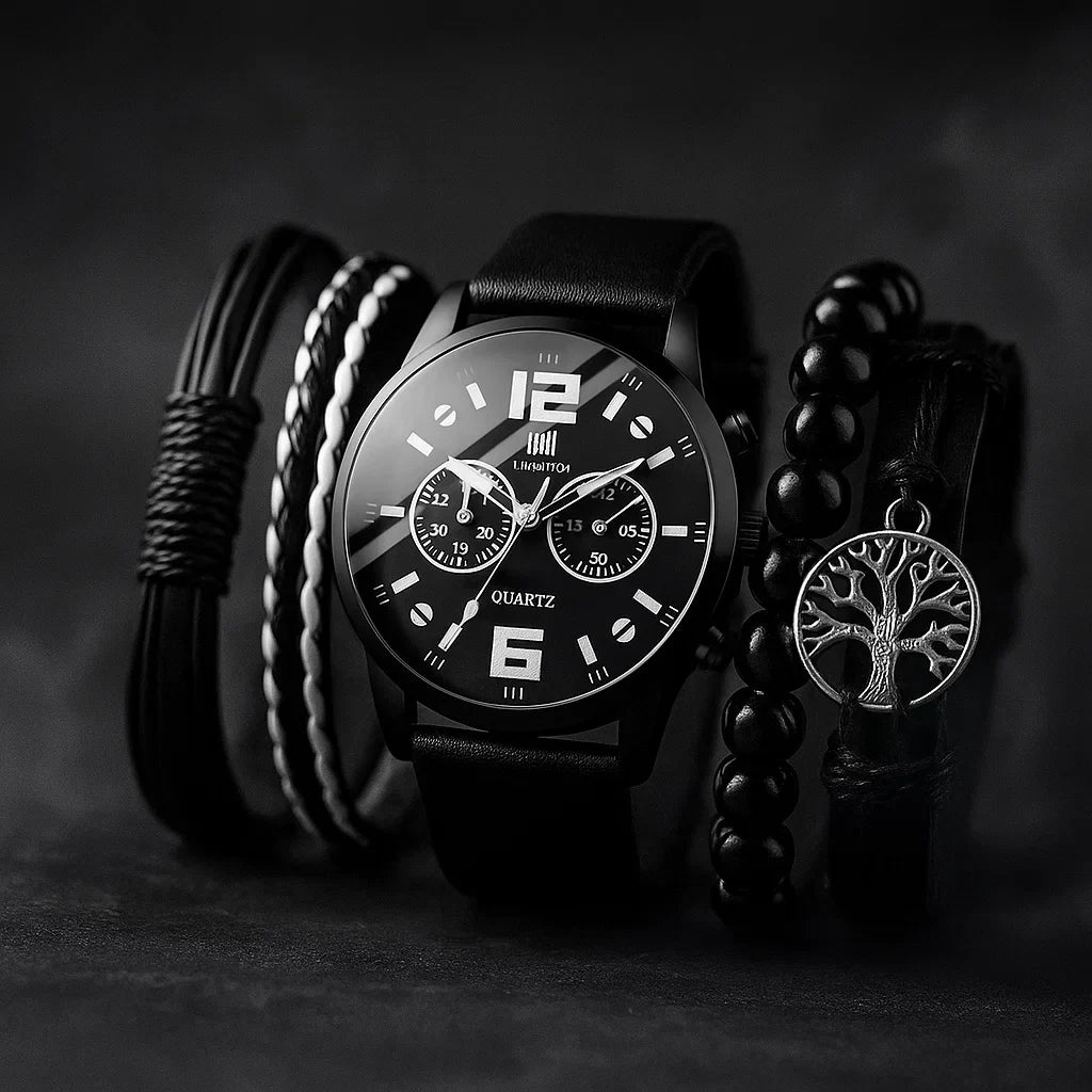 Elegant Legacy Watch Set-MODAUTLET