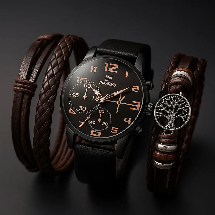 Elegant Legacy Watch Set-MODAUTLET