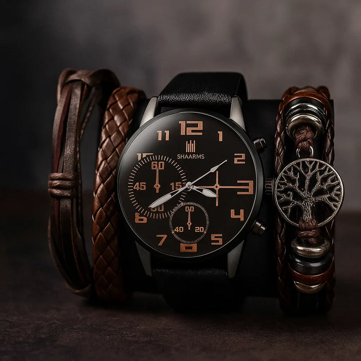 Elegant Legacy Watch Set-MODAUTLET