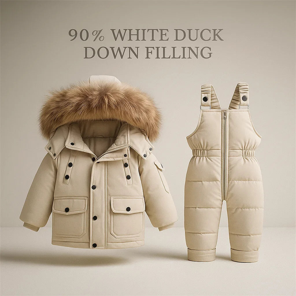 Kids Down Jacket and Pants Set