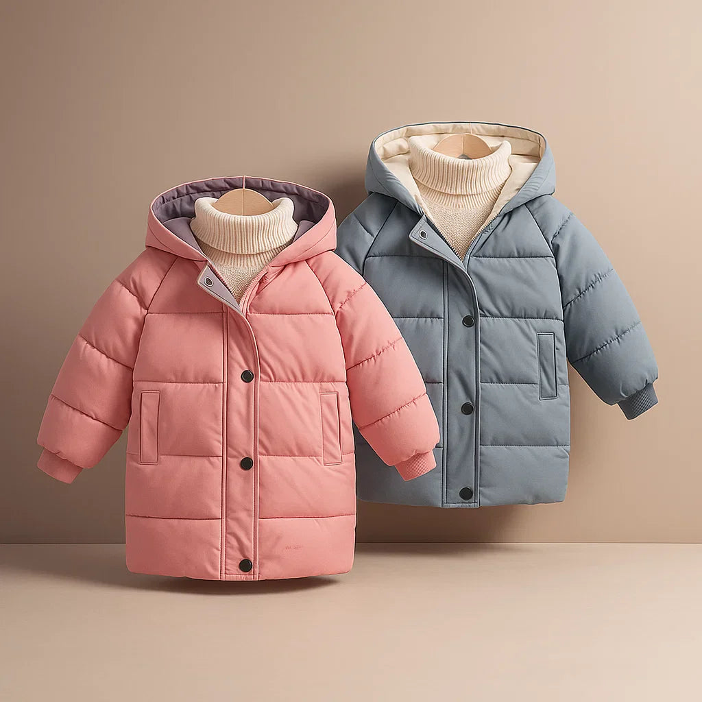 Kids Winter Coat - Stylish & Warm for Cold Weather