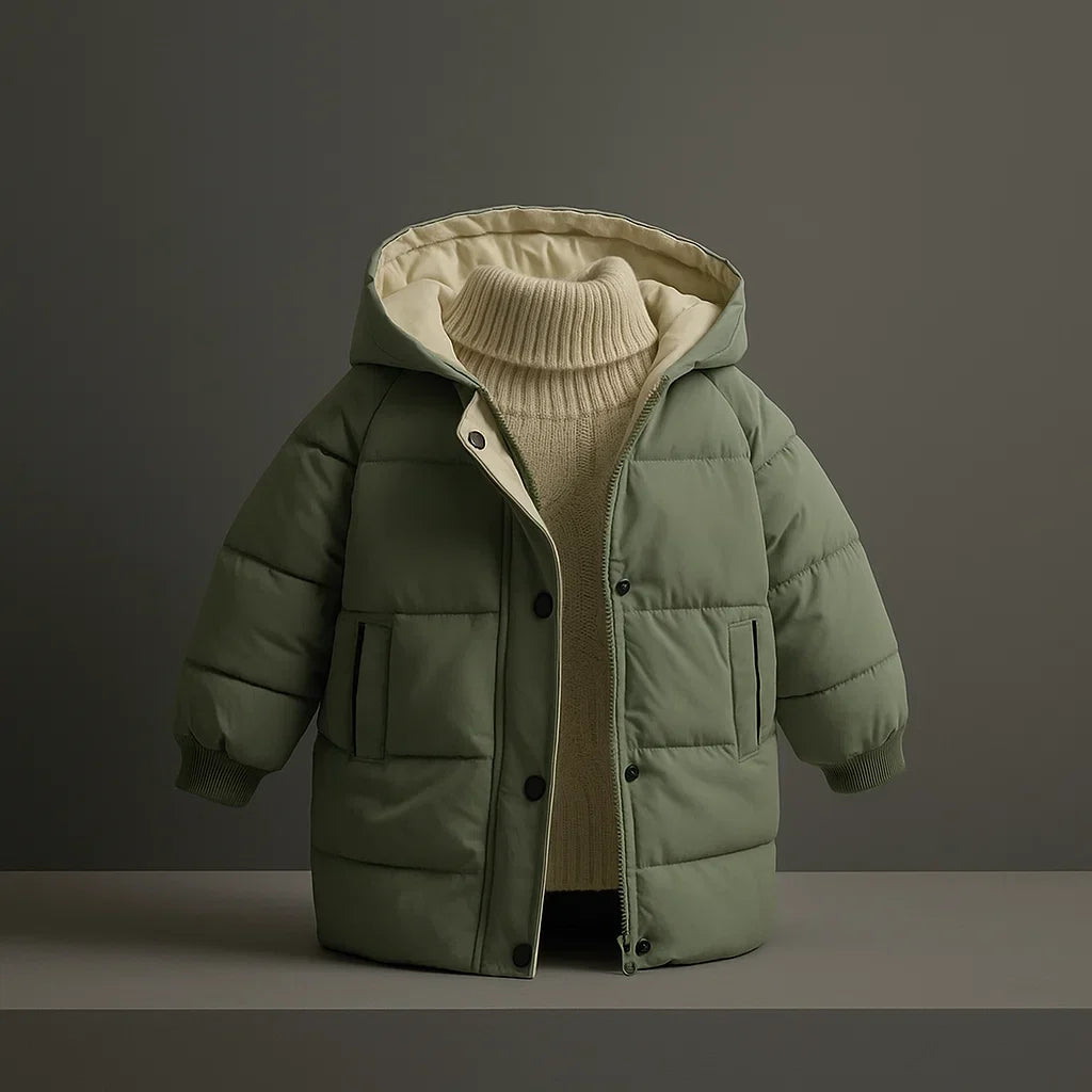 Kids Winter Coat - Stylish & Warm for Cold Weather