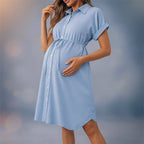 Women's Elegant Button Dress