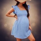 Women's Summer Dress - Stylish and Comfortable Blue