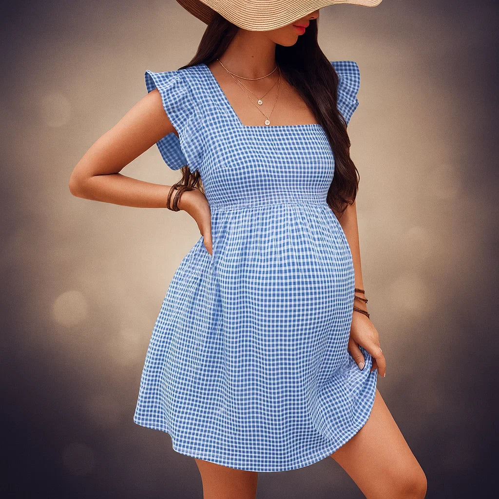 Women's Summer Dress - Stylish and Comfortable Blue