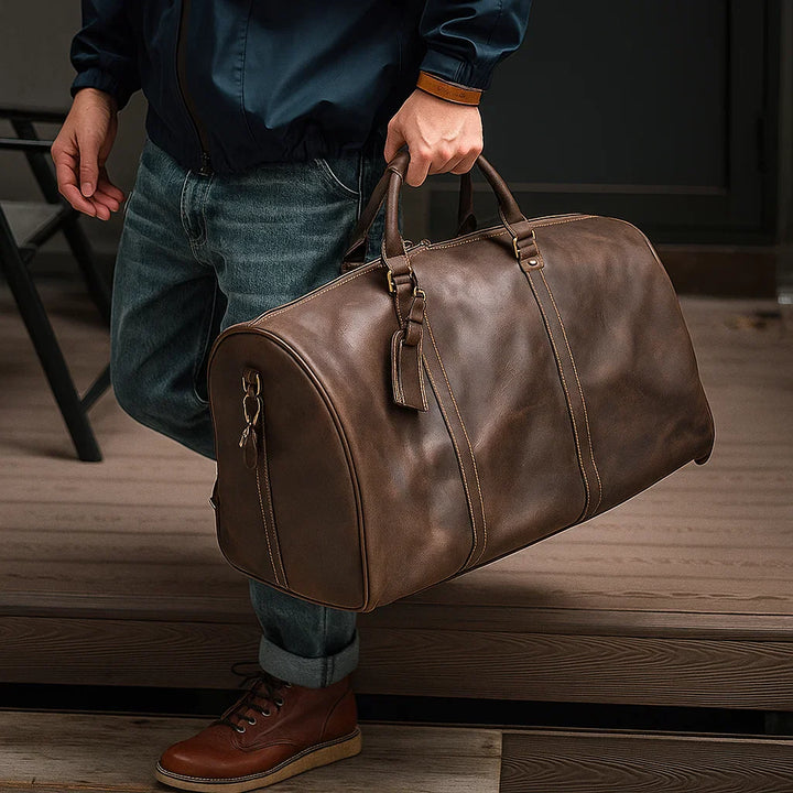 Canvas Travel Duffel Bag-MODAUTLET