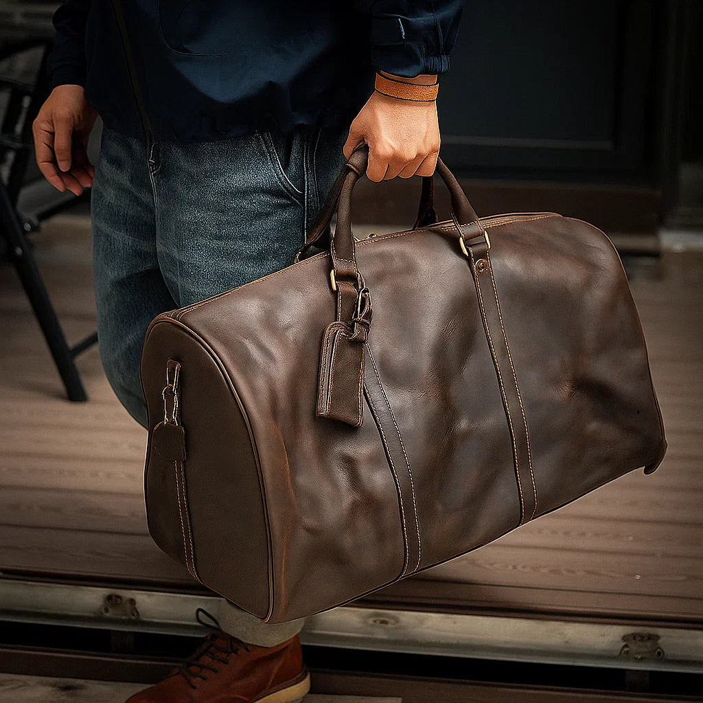 Canvas Travel Duffel Bag-MODAUTLET