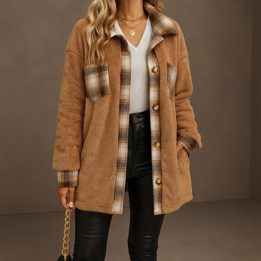 Women's Velvet Coat – Luxurious Comfort and Style.