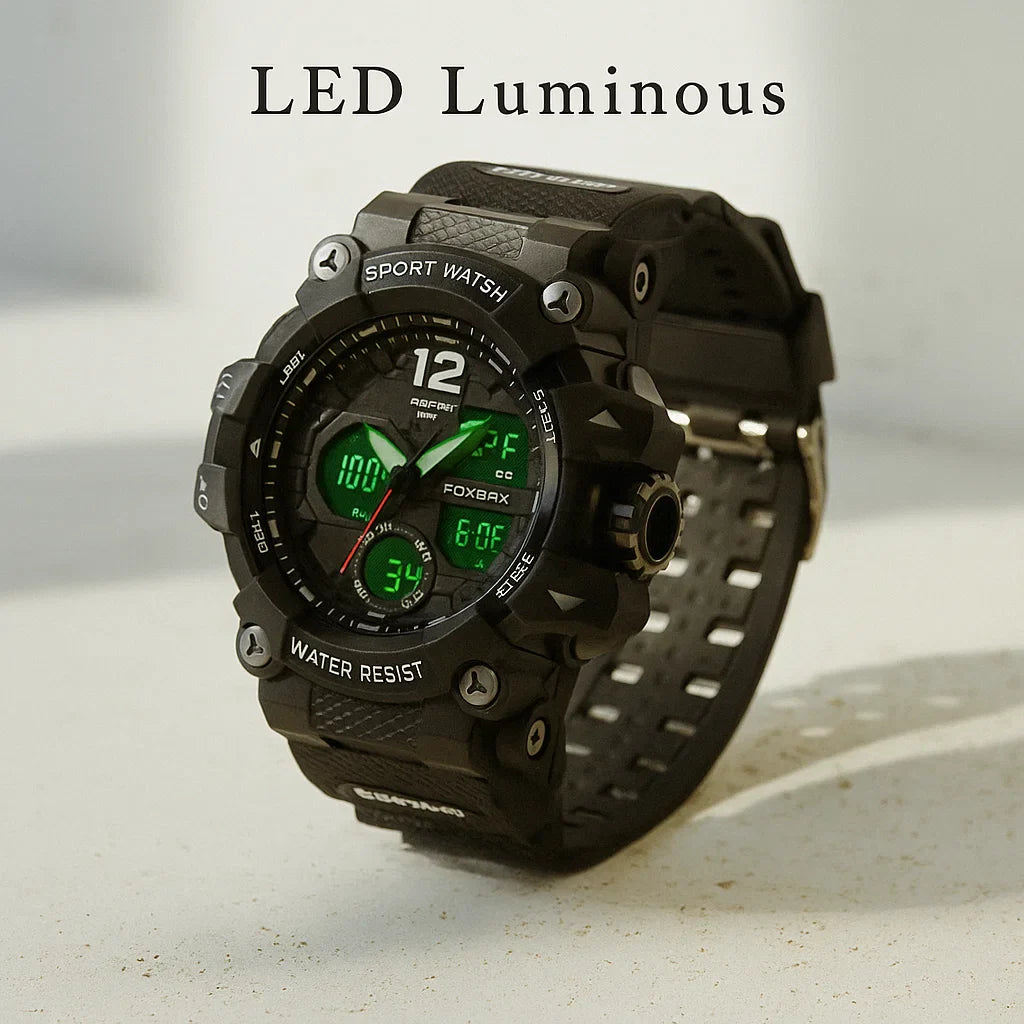 Durable Tactical Sport Watch for Outdoor Adventures-MODAUTLET