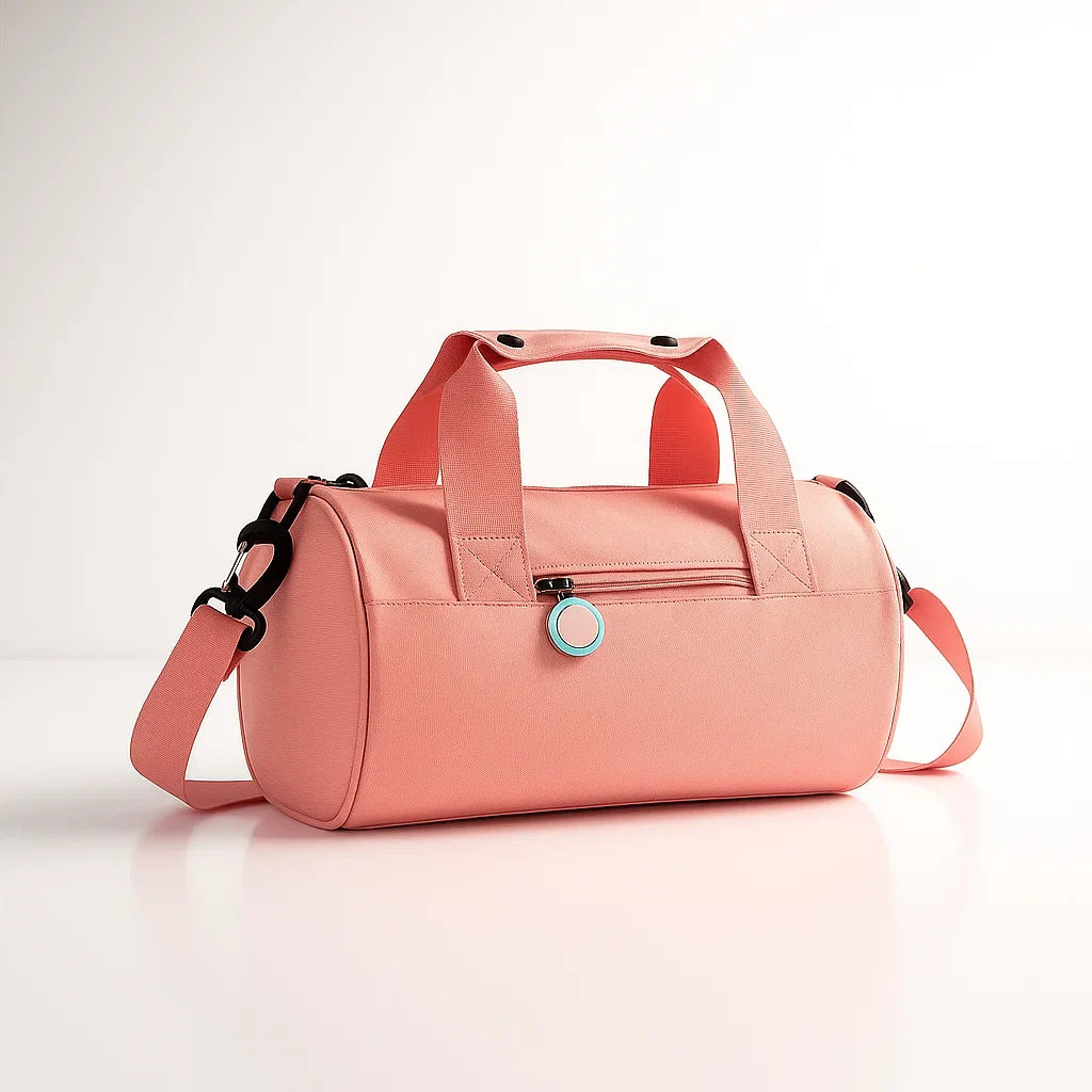 Stylish Barrel Bag for Everyday Use Pink