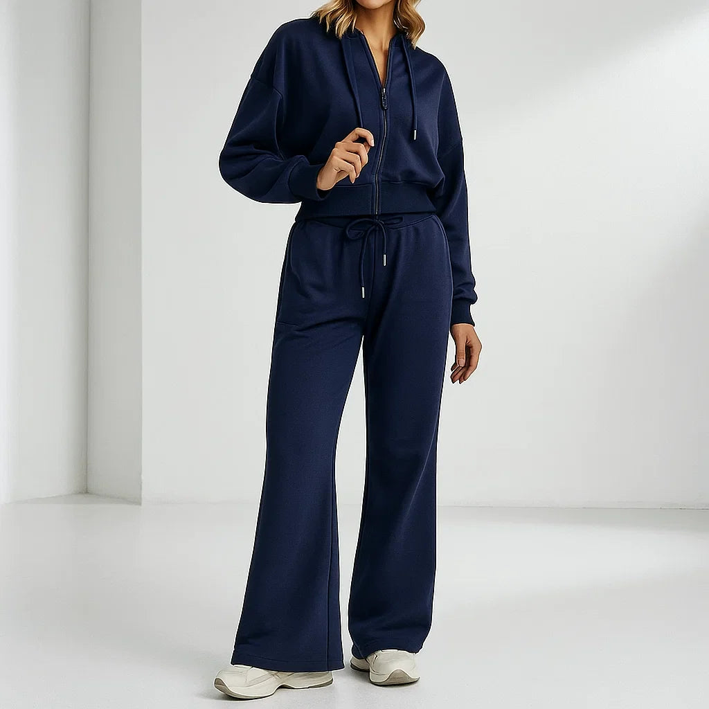 Women's Active Set – Enhanced Comfort, Breathable Fabric. Navy