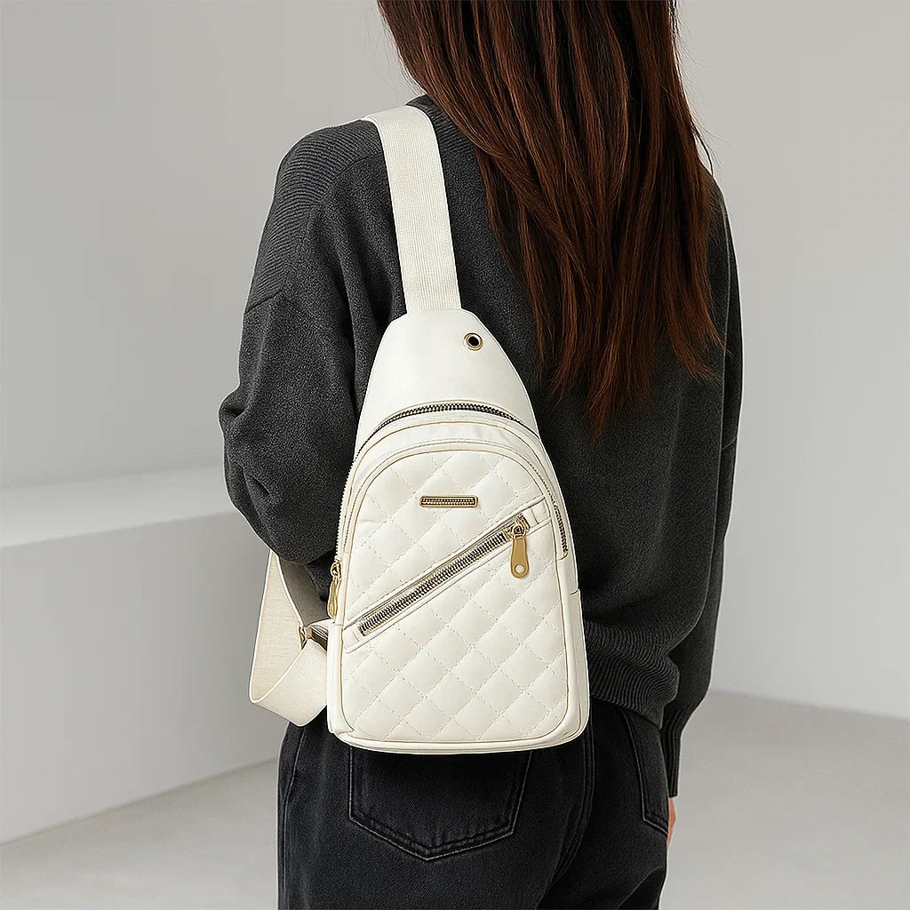 Quilted Sling Bag for Stylish Convenience-MODAUTLET