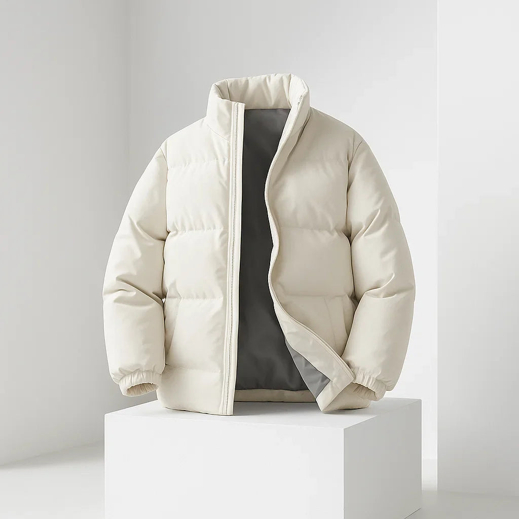 Men's Caldo Puffer Jacket – Stylish and Warm Outerwear Apricot