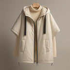 Women's Down Vest Jacket – Ultimate Warmth and Comfort. Beige