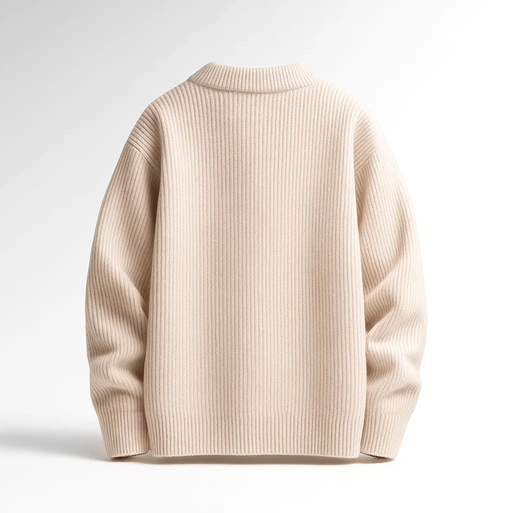 Men's Knit Sweatercoat - Montaro Style