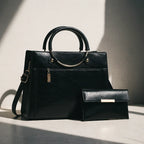 Elegant Handbag Set for Stylish Women Black