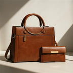 Elegant Handbag Set for Stylish Women Red