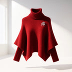 Women's Cloak Sweater - Fiorenza Lioré Style Red