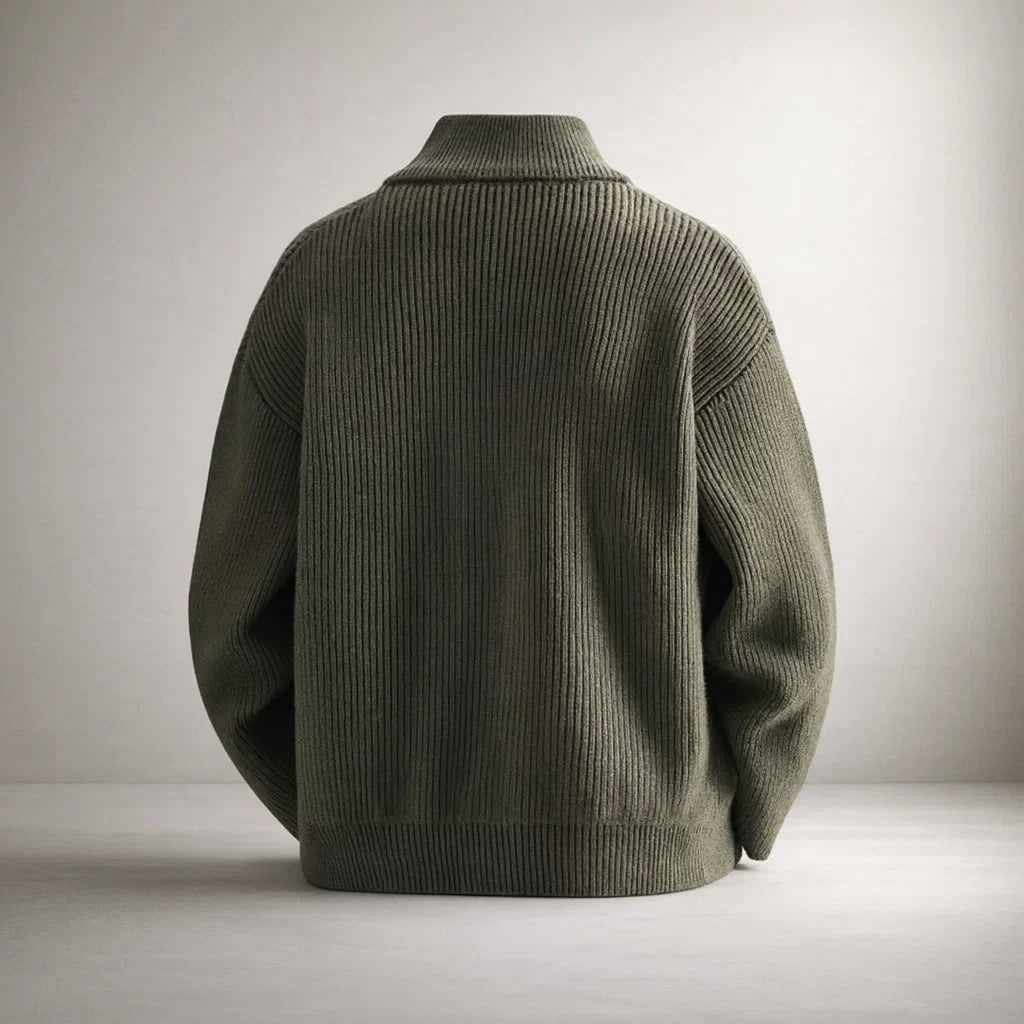 Men's Knit Jacket – Valmoro Lattini Style