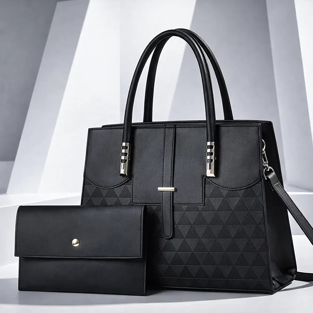 Elegant Portia Jewelry Set Black