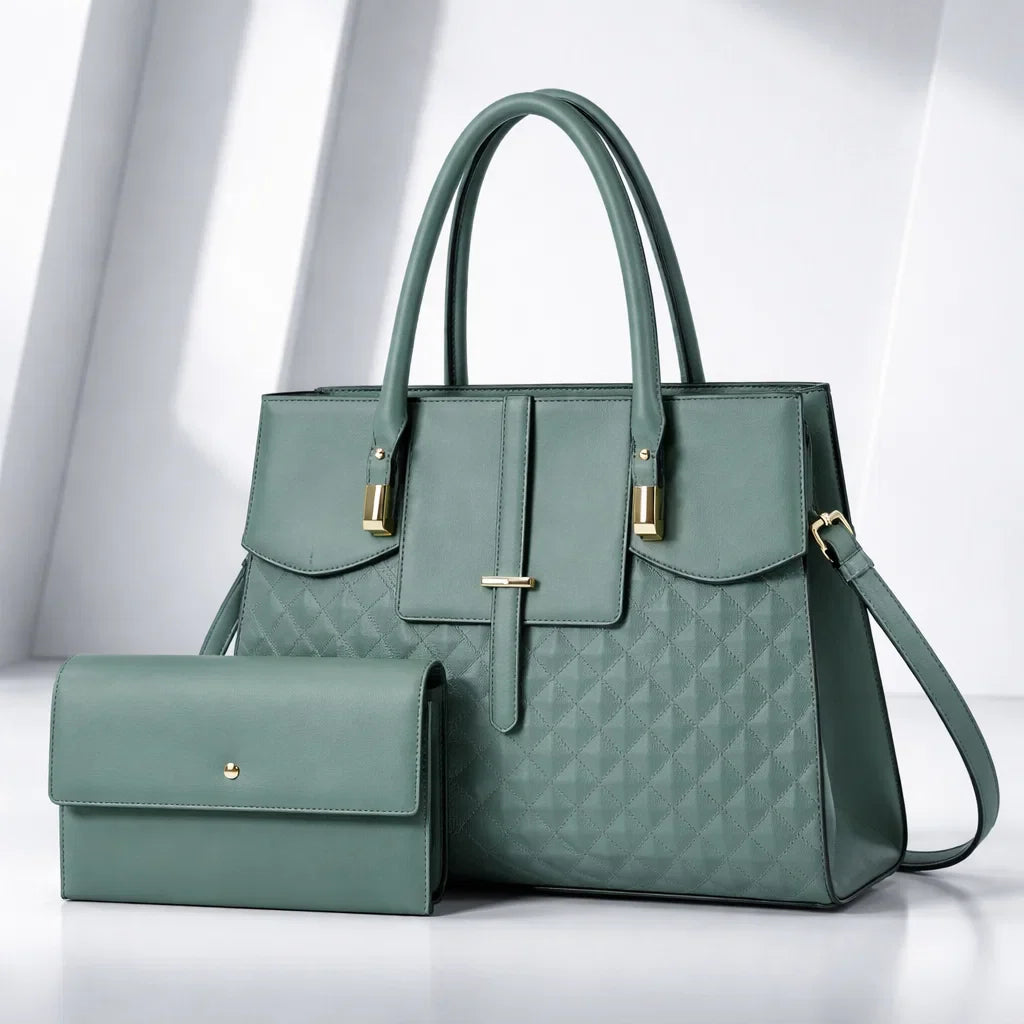 Elegant Portia Jewelry Set Green