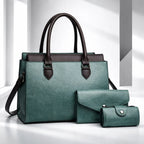 Elegant Tote Bag Set for Stylish Outings Green