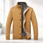 Men's Ardent Cardigan by Montavio Light Brown