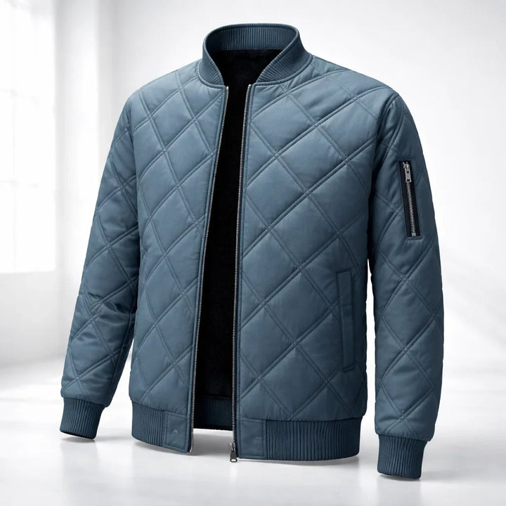 Men's Quilted Jacket – Valnero Style-MODAUTLET