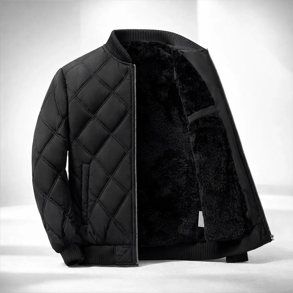 Men's Quilted Jacket – Valnero Style-MODAUTLET