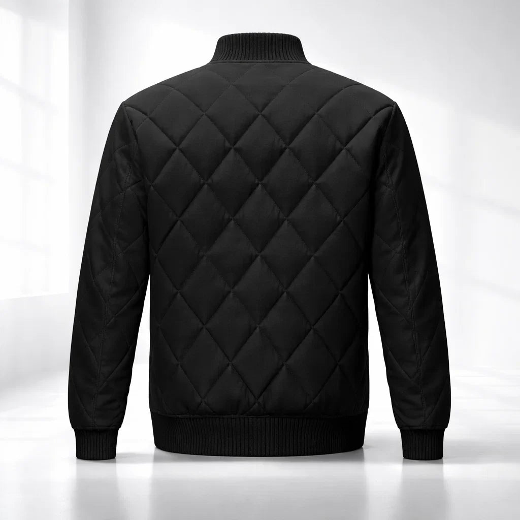 Men's Quilted Jacket – Valnero Style-MODAUTLET